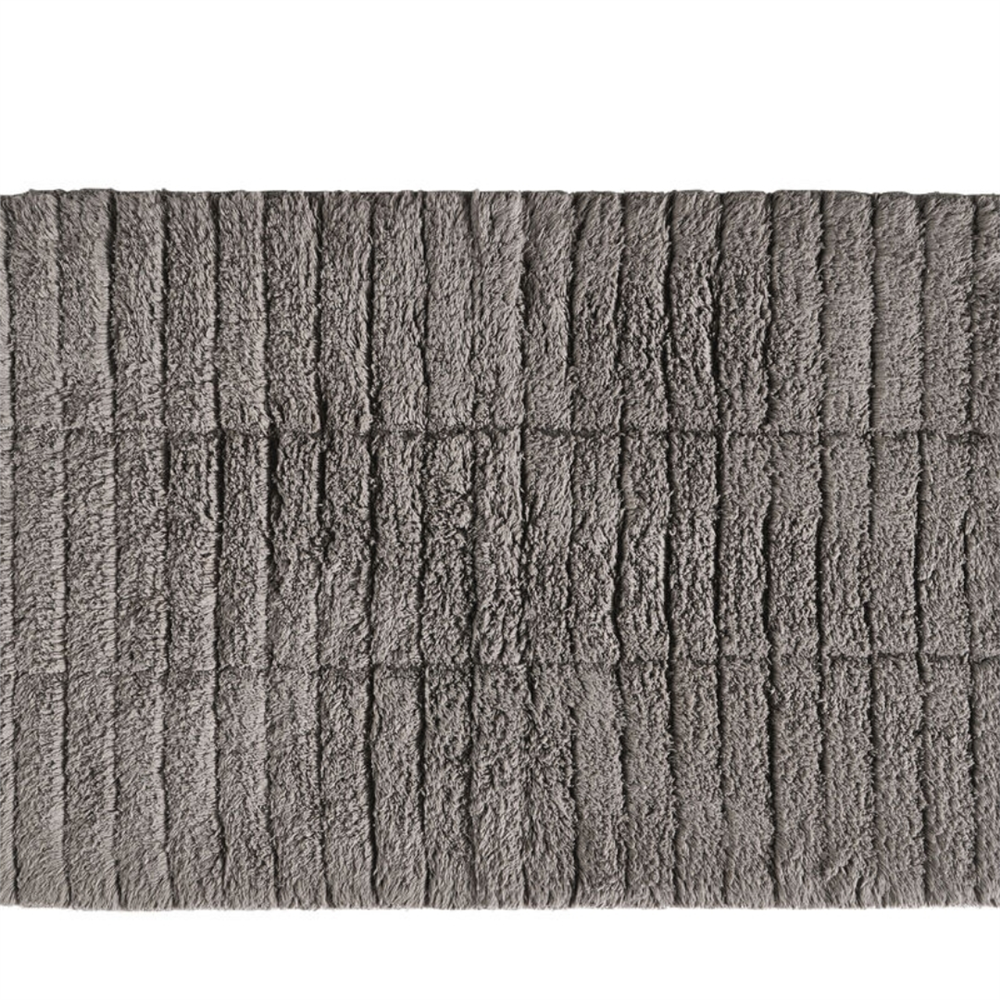 Fayans Banyo Paspası Martı Grisi %100 Pamuk 50x80 cm - Zone Denmark