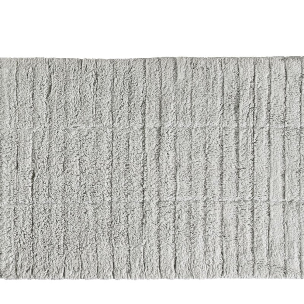 Fayans Banyo Paspası Soft Gri %100 Pamuk 50x80 cm - Zone Denmark