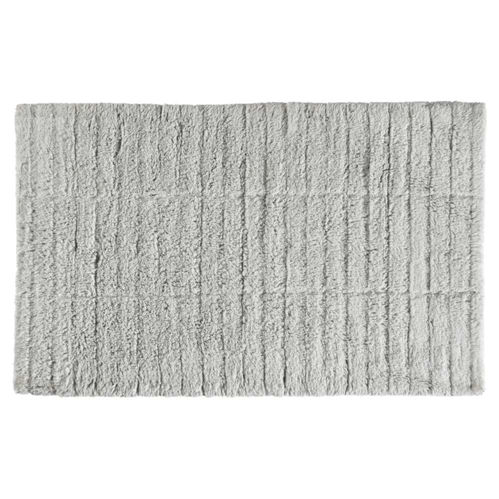 Fayans Banyo Paspası Soft Gri %100 Pamuk 50x80 cm - Zone Denmark