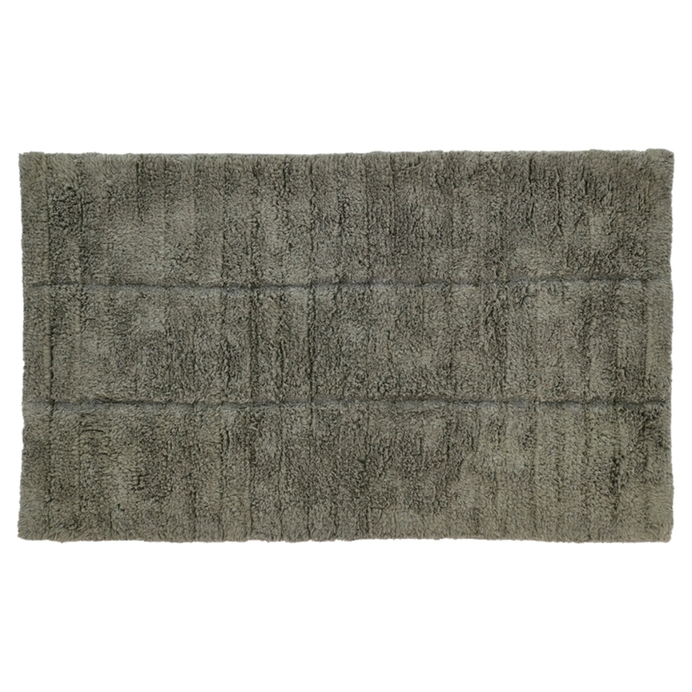 Fayans Banyo Paspası Zeytin Yeşili %100 Pamuk 50x80 cm - Zone Denmark