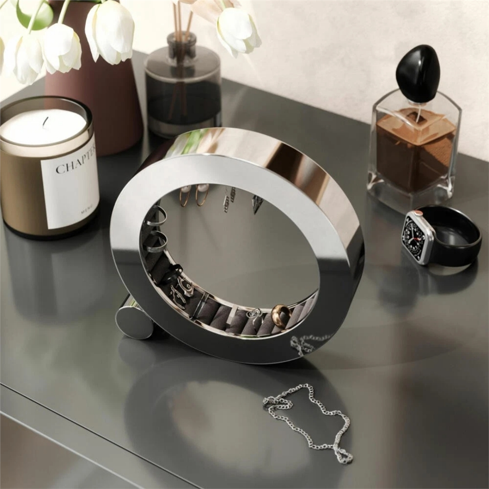Ferris Mücevher Düzenleyici Metal Krom Çap: 19 cm - Umbra