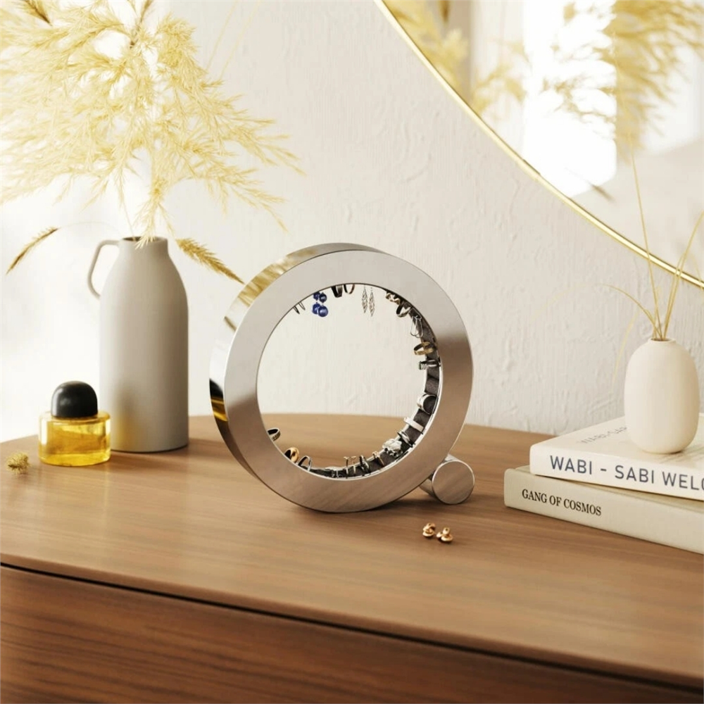 Ferris Mücevher Düzenleyici Metal Krom Çap: 19 cm - Umbra