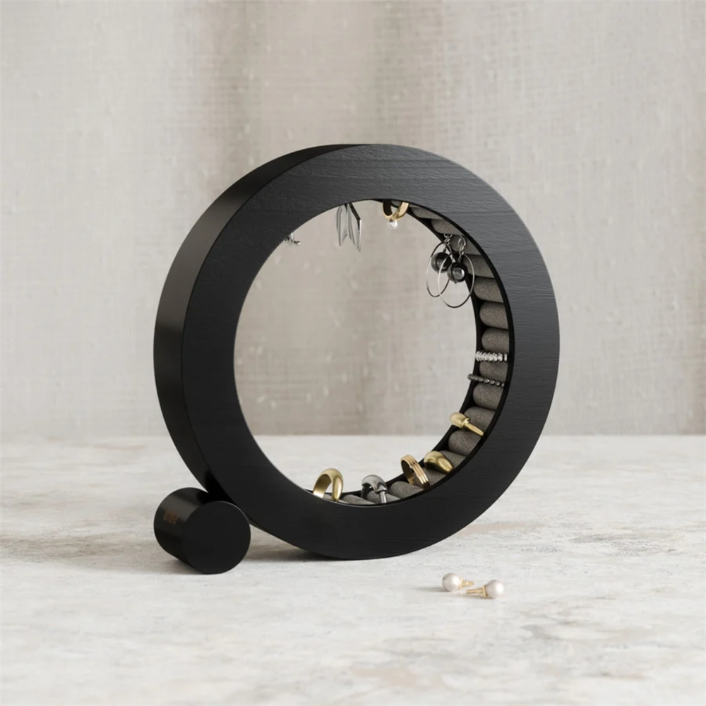 Ferris Mücevher Düzenleyici Siyah Renk Çap: 19 cm - Umbra