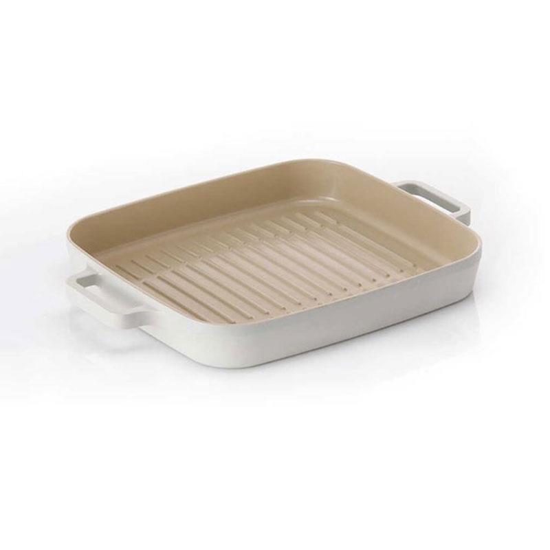 Fika Dikdörtgen Alüminyum Grill Tava 28 cm - NEOFLAM