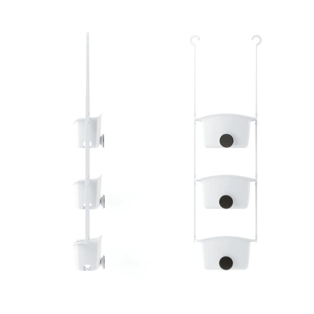 Flex 3 Raflı Beyaz Şampuanlık - Umbra