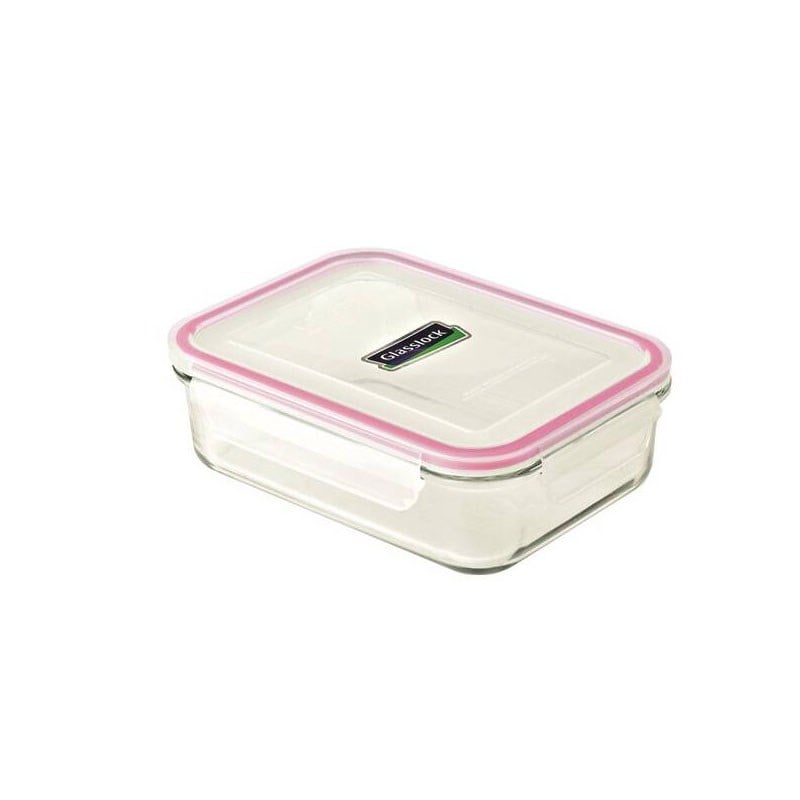 Glasslock Dikdörtgen Cam Saklama Kabı 1000 ml - Glasslock