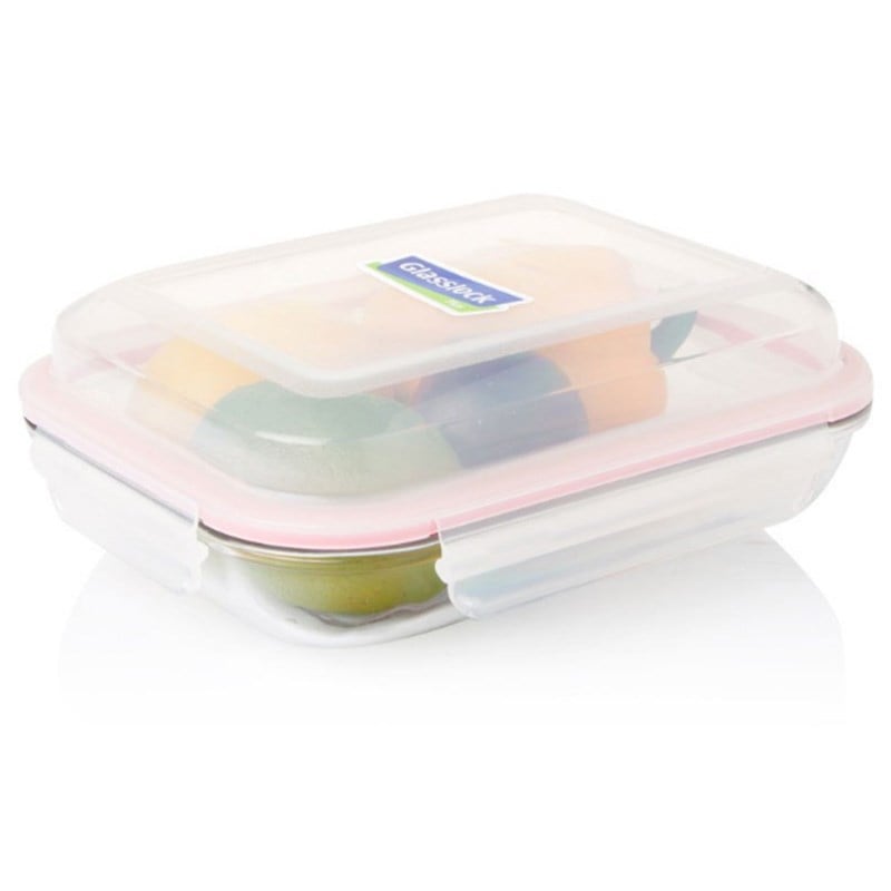 Glasslock Dikdörtgen Plus Cam Saklama Kabı 900 ml. - Glasslock