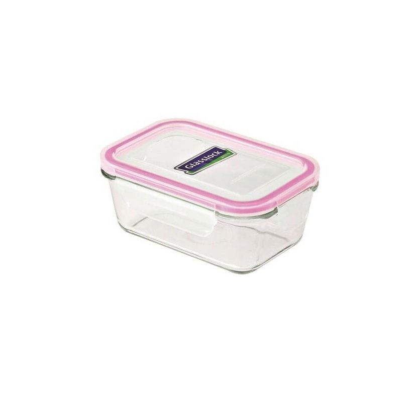 Glasslock Konik Dikdörtgen Cam Saklama Kabı 980 ml - Glasslock