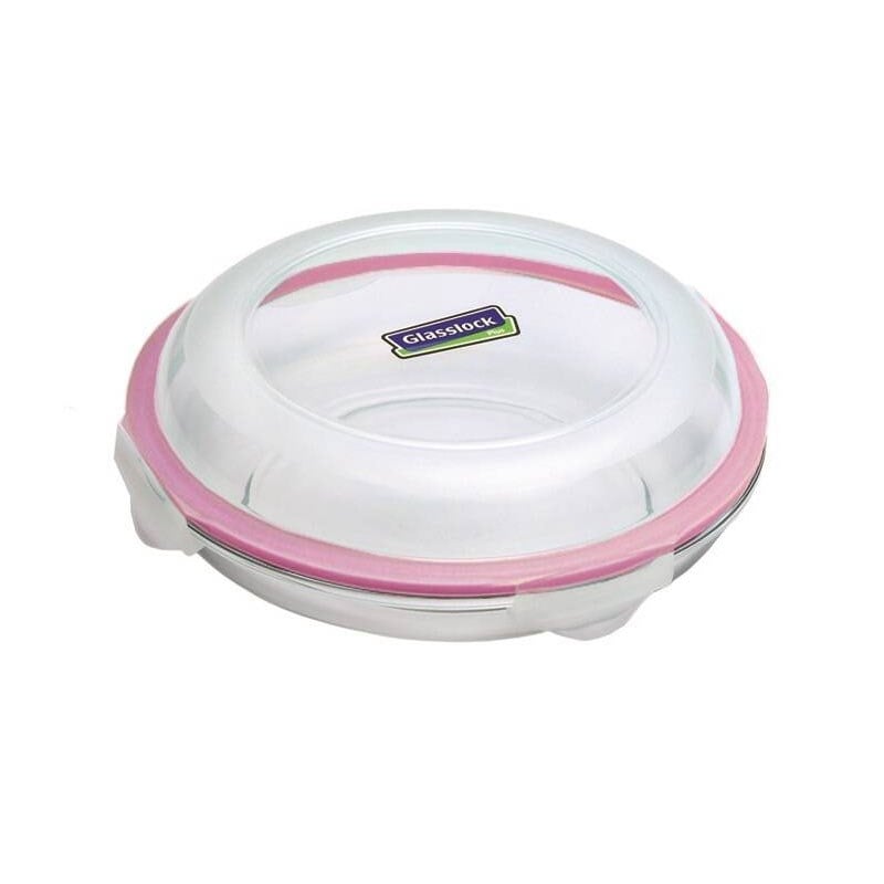 Glasslock Yuvarlak Plus Cam Saklama Kabı 800 ml. - Glasslock