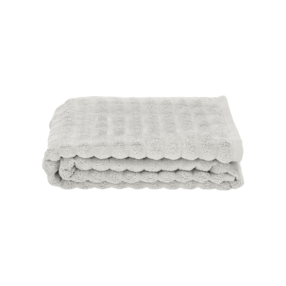 Inu Banyo Havlusu Soft Gri %100 Pamuk 70x140 cm - Zone Denmark