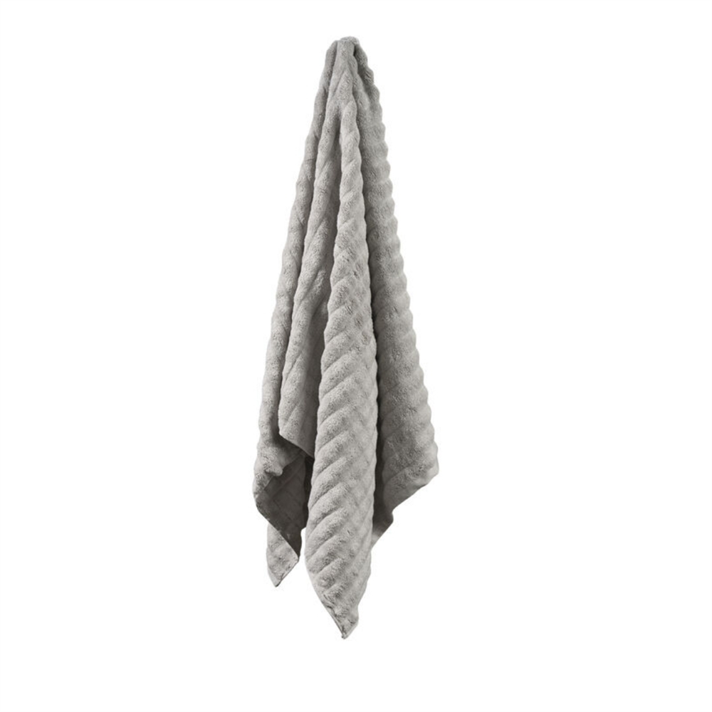 Inu Banyo Havlusu Soft Gri %100 Pamuk 70x140 cm - Zone Denmark