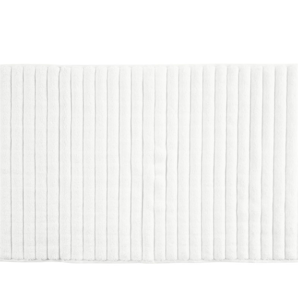 Inu Banyo Paspası Beyaz %100 Pamuk 50x80 cm - Zone Denmark