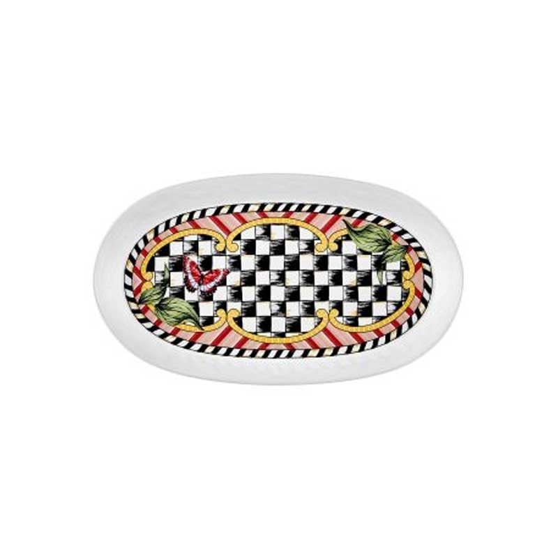Jardin Ferforje Oval Servis Derin 29 cm - The Mia