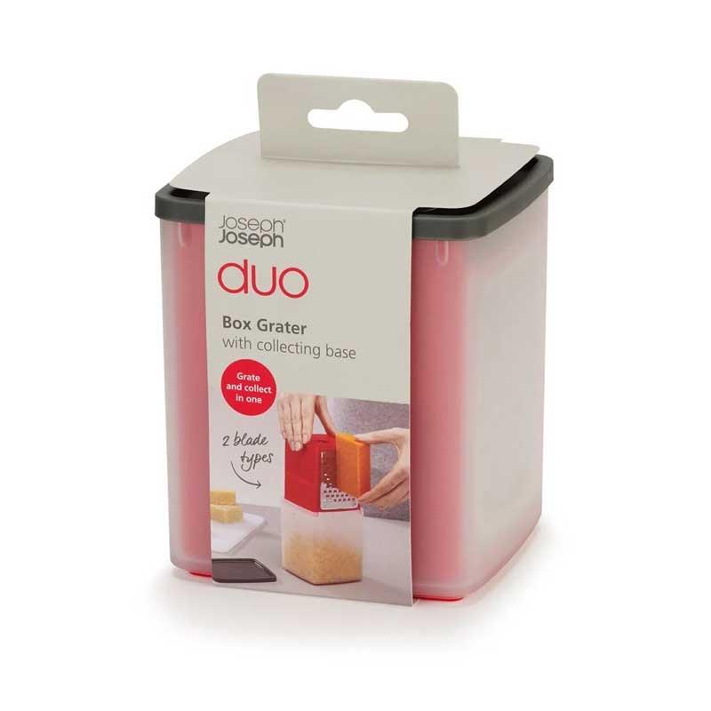 JJ Duo Kutu Rende Kırmızı 80008 - Joseph Joseph Duo