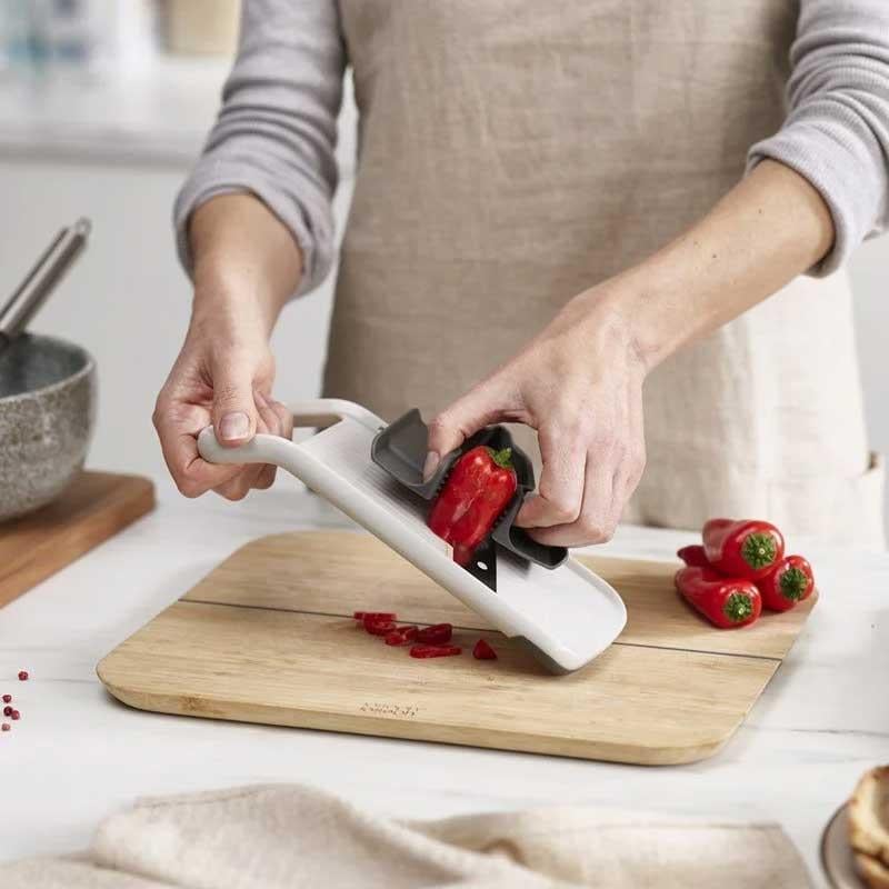 JJ Duo Mandolin Dilimleyici - Gri - 20153 - Joseph Joseph Duo