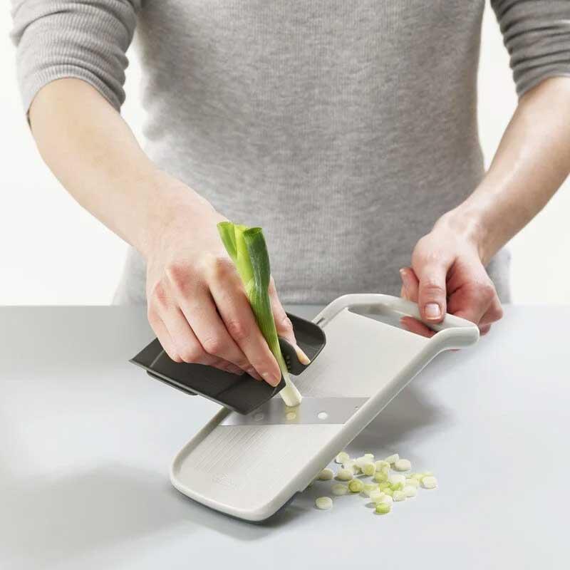 JJ Duo Mandolin Dilimleyici - Gri - 20153 - Joseph Joseph Duo