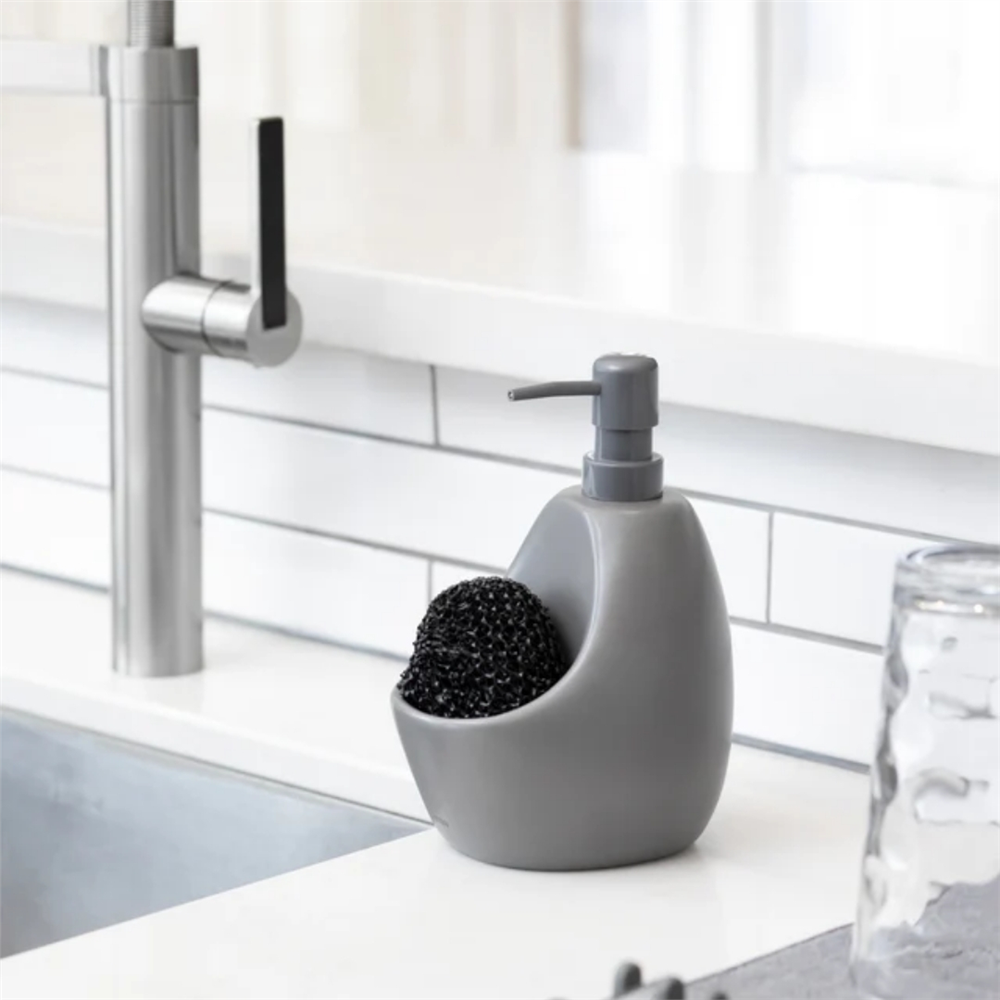 Joey Sıvı Sabunluk Ve Süngerlik Kömür Rengi 750 ml - Umbra