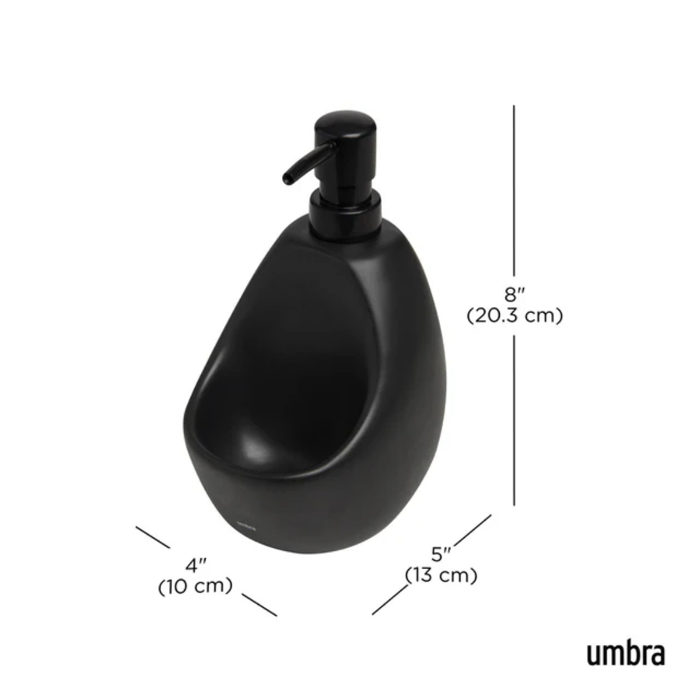 Joey Sıvı Sabunluk Ve Süngerlik Siyah 750 ml - Umbra