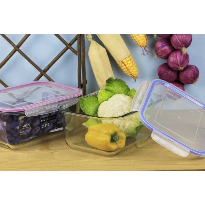 Kilitli Saklama Kabı 2800 ml - Bor& More
