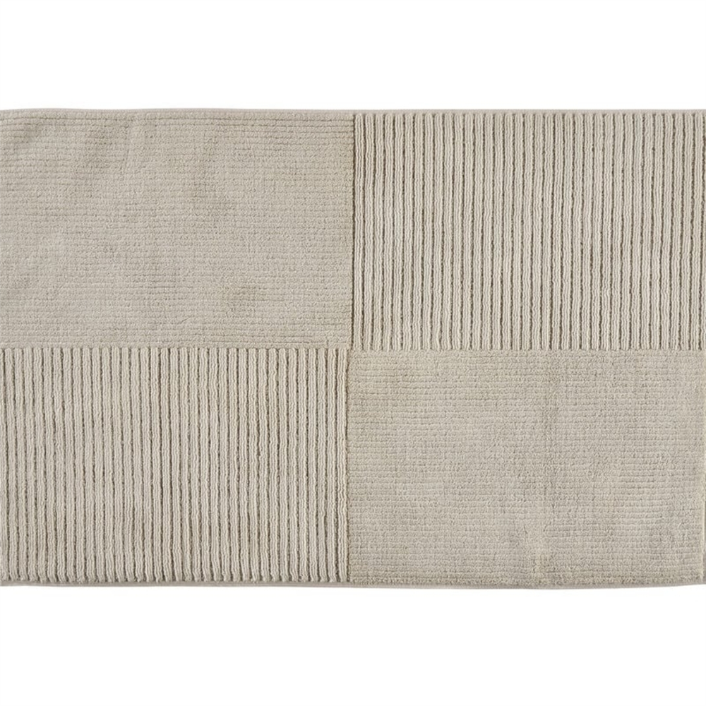 Klasik Banyo Paspası Kum Rengi 50x80 cm - Zone Denmark