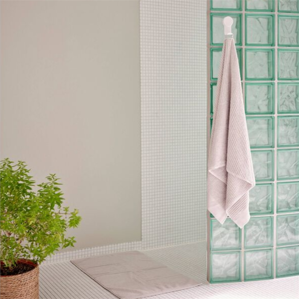 Klasik Banyo/Plaj Havlusu Soft Gri %100 Pamuk 70x140 cm - Zone Denmark