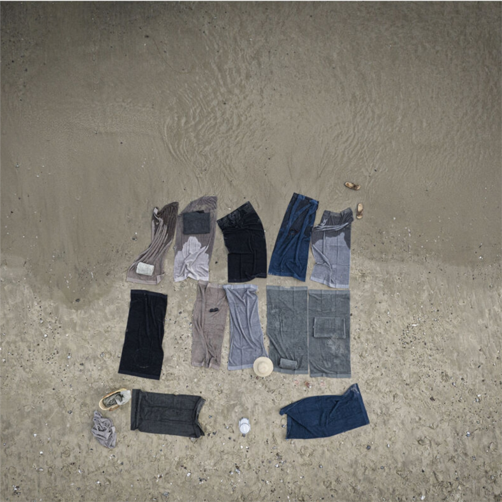 Klasik Banyo/Plaj Havlusu Soft Gri %100 Pamuk 70x140 cm - Zone Denmark