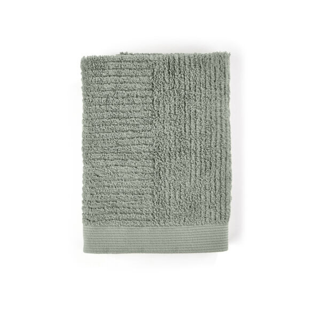 Klasik Havlu Matcha Yeşili %100 Pamuk 50x70 cm - Zone Denmark