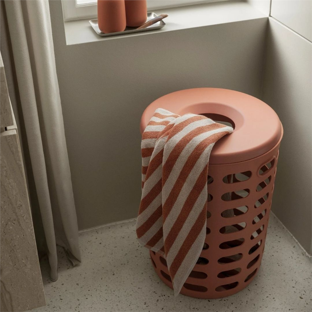 KORIE Çamaşır Sepeti Amber Kahve Y: 54 cm - Blomus