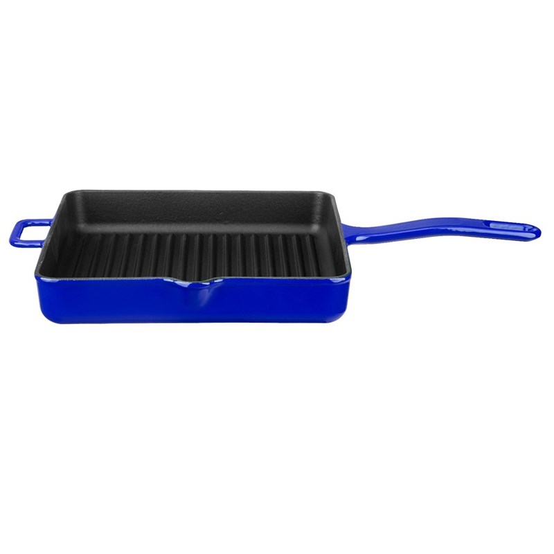 Leggno FLM4800GR24BL 24x24 Cm Izgara Tava Mavi - LEGGNO