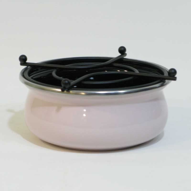 LunArt Emaye Isıtıcı Pembe 13 cm