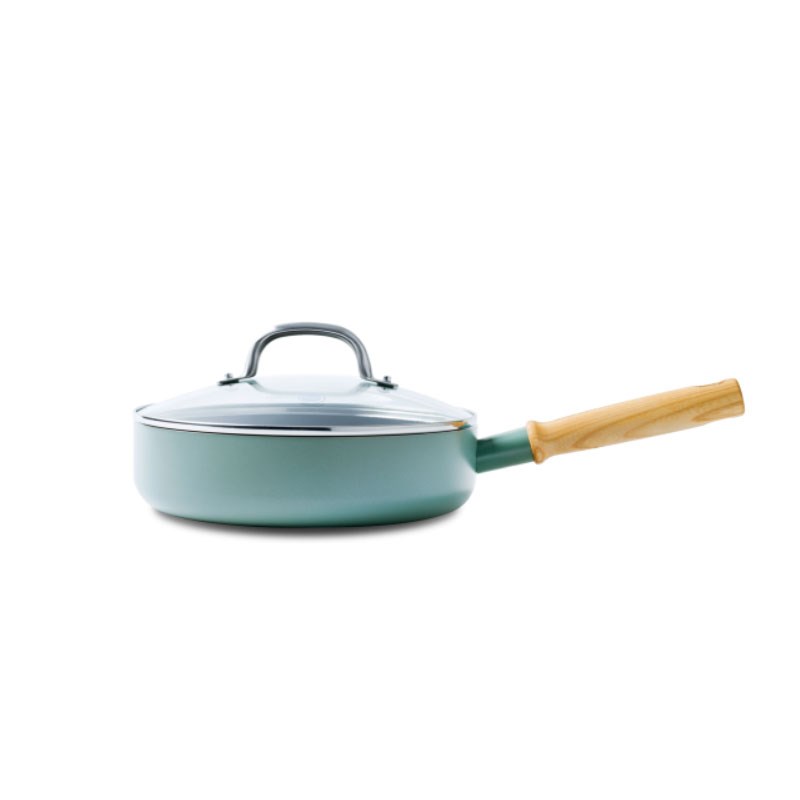 May Flower 24 cm Yayvan Tencere - Greenpan