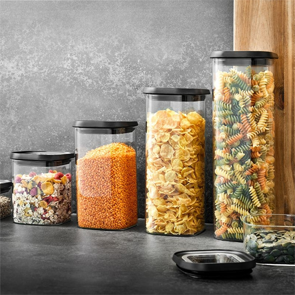 Pantry Erzak Saklama Kabı 400 Ml 11x11x7,5 cm - Gefu