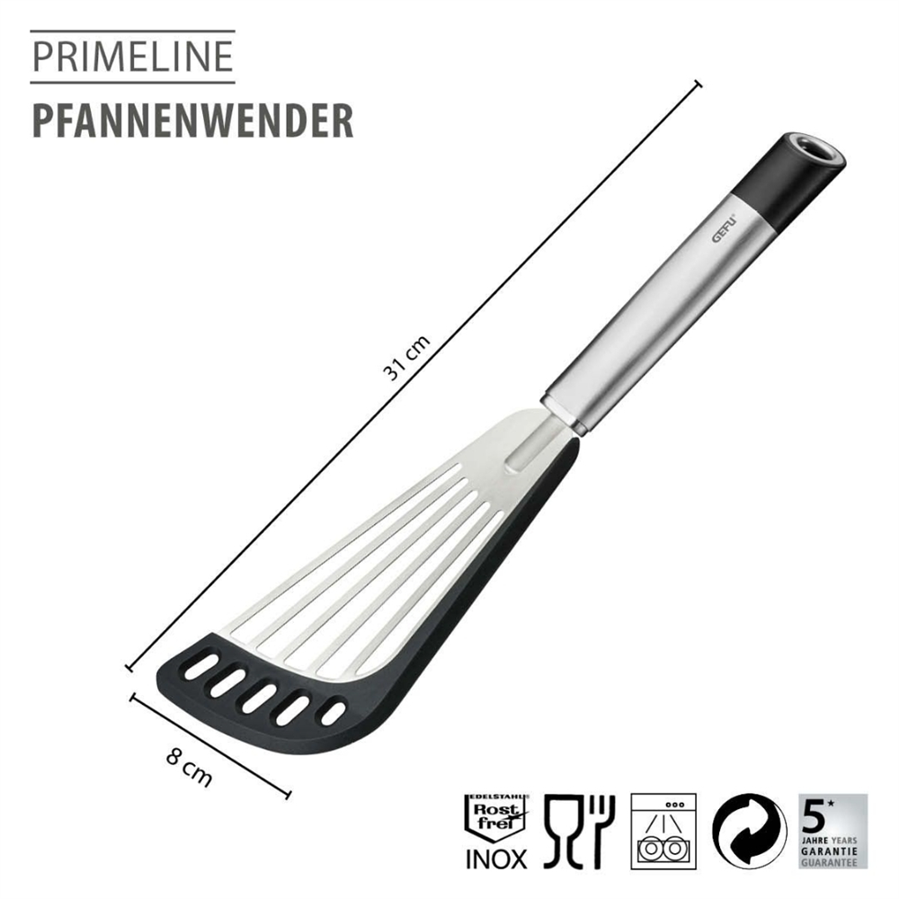 Prımelıne Spatula Silikon 31 cm Paslanmaz Çelik/Plastik - Gefu