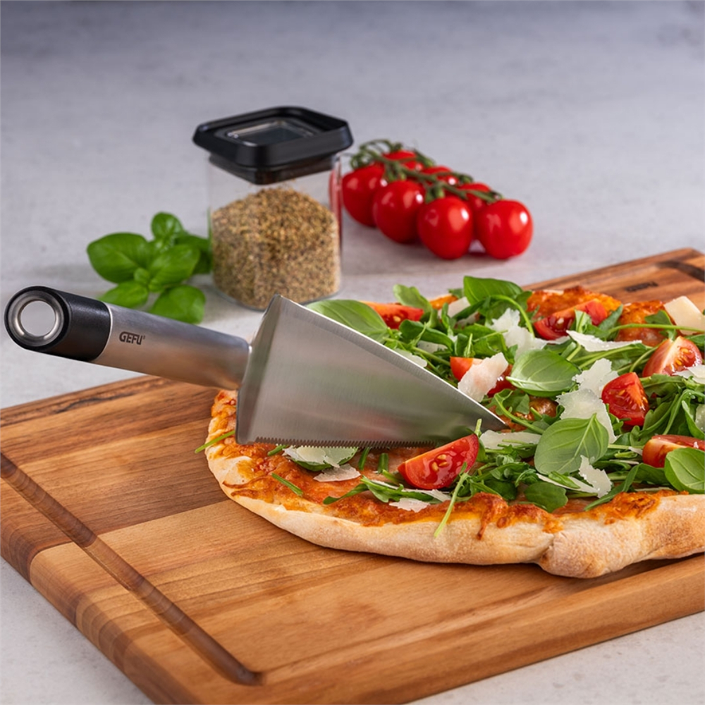 Prımelıne Tırtıklı Bıçaklı Pasta Servis Aracı 30,5 cm Paslanmaz Çelik - Gefu