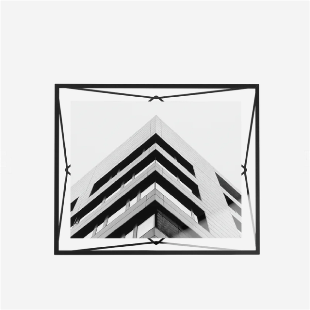 Prizma Resim Çerçevesi Siyah Renk 5X7'' (13X18 Cm) - Umbra