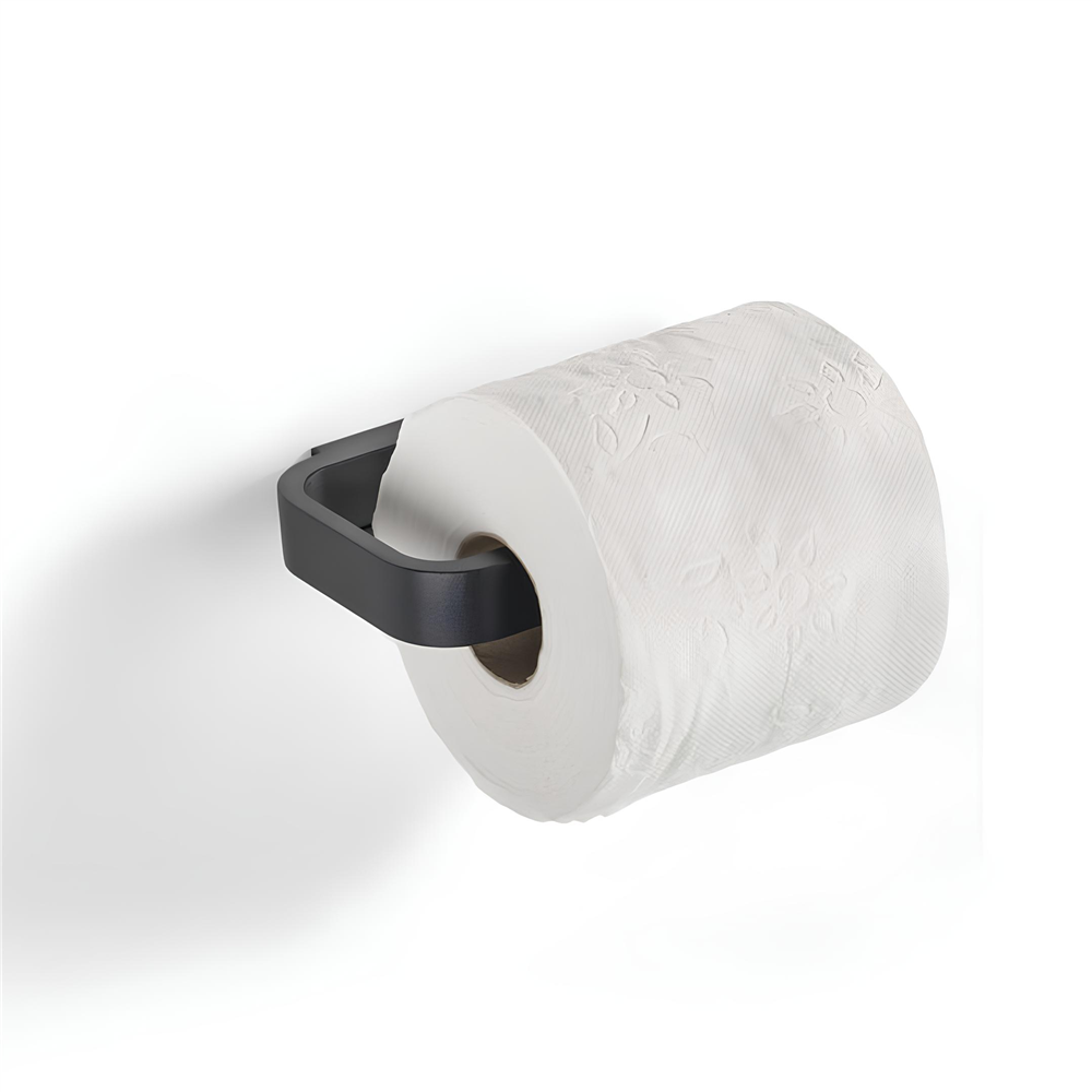 Rim Tuvalet Kağıdı Tutucu Siyah 14,6x8,4x2 cm - Zone Denmark