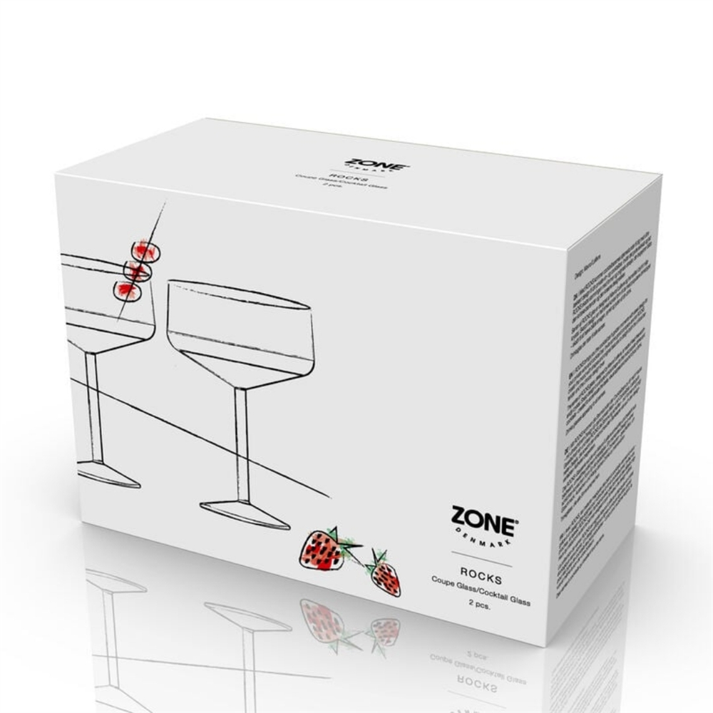 Rocks Coupe/Kokteyl Bardağı 2 Adet 27 cl - Zone Denmark