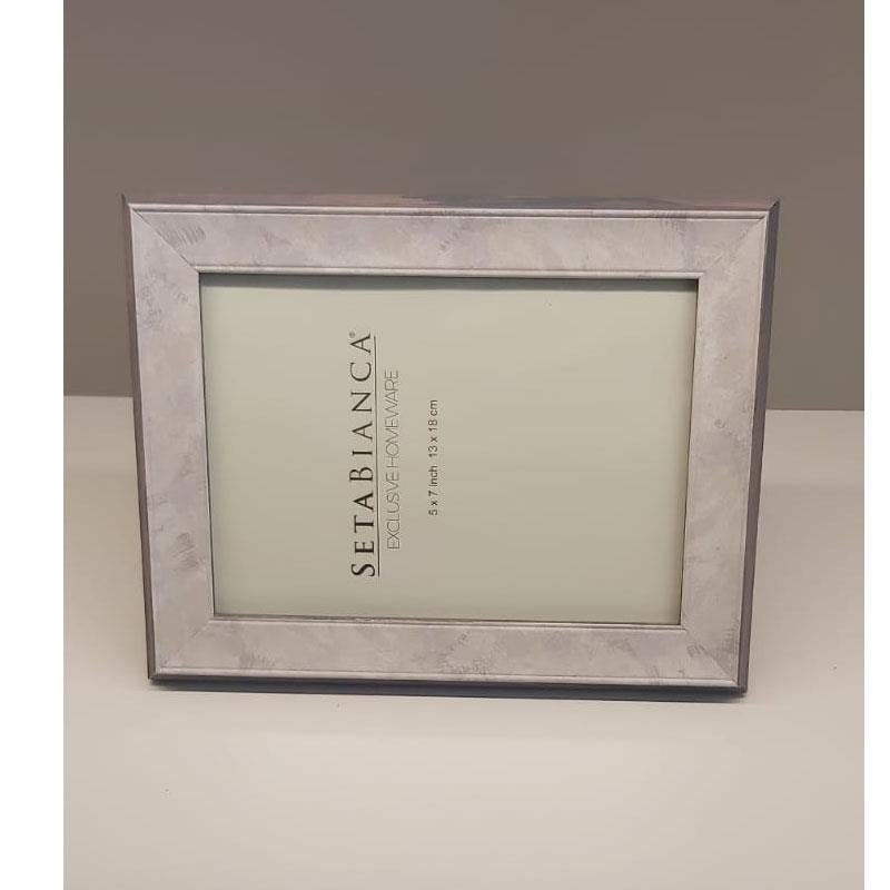 Seta Bianca 13 x 18 cm Çerçeve Gri Sedef - Seta Bianca