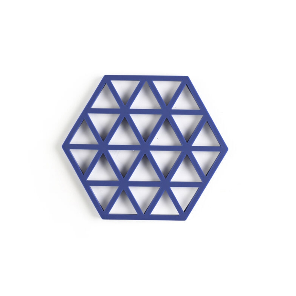 Silikon Altıgen Nihale Çivit Mavisi 16x14x0,9 cm - Zone Denmark