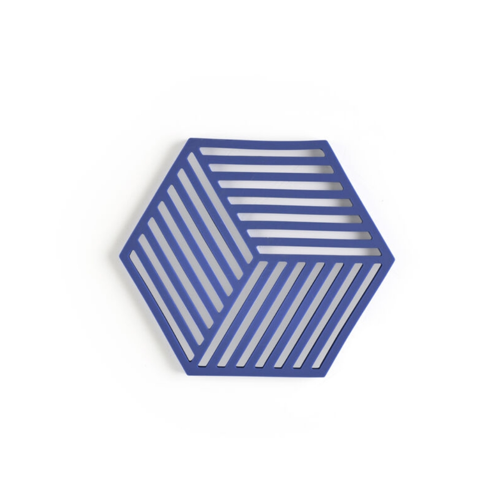 Silikon Altıgen Nihale Çivit Mavisi 16x14x0,9 cm - Zone Denmark