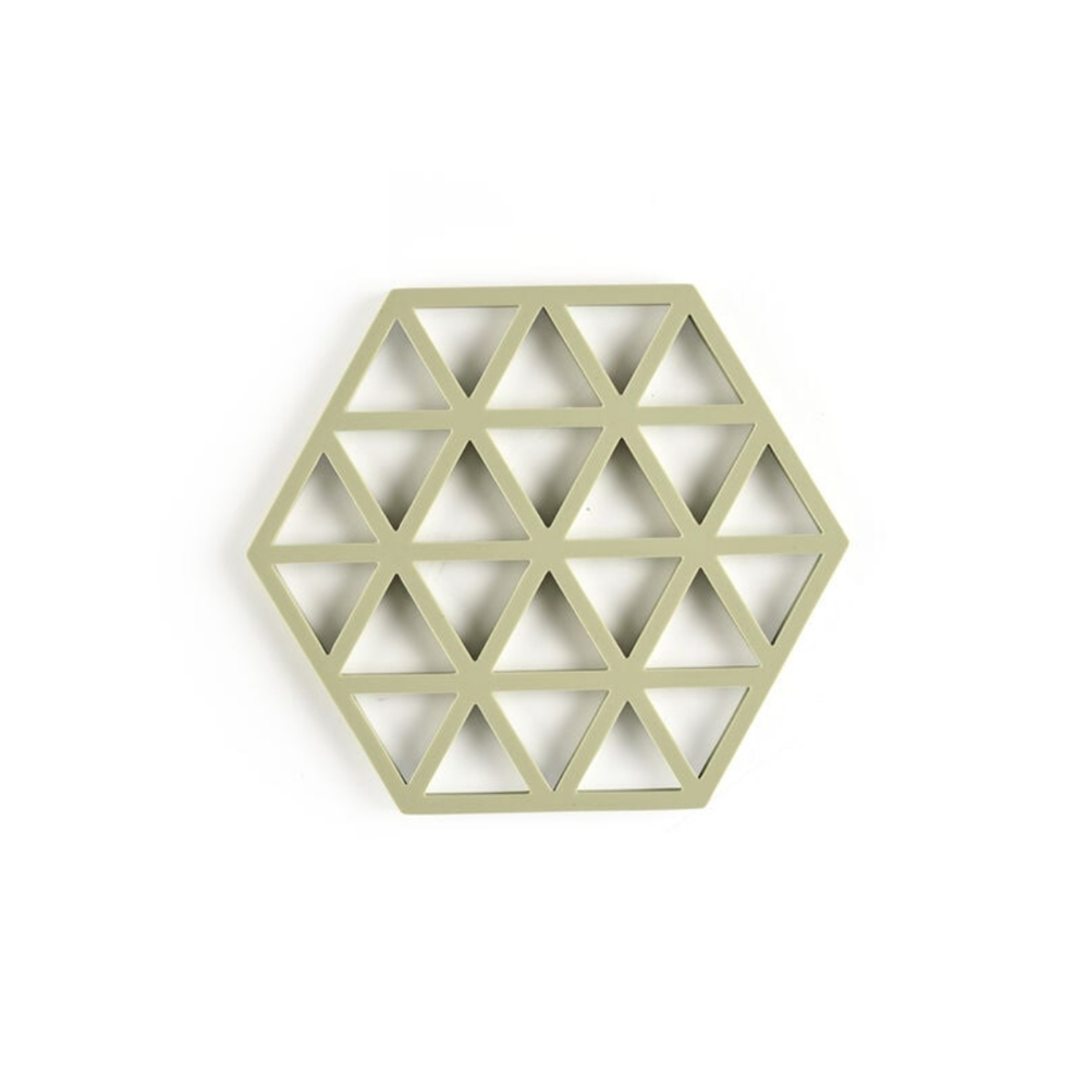 Silikon Altıgen Nihale Matcha Yeşili 16x14x0,9 cm - Zone Denmark