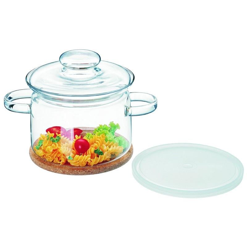 Simax 530-6073 Cam Kapaklı Tencere 2,0 Lt - Simax