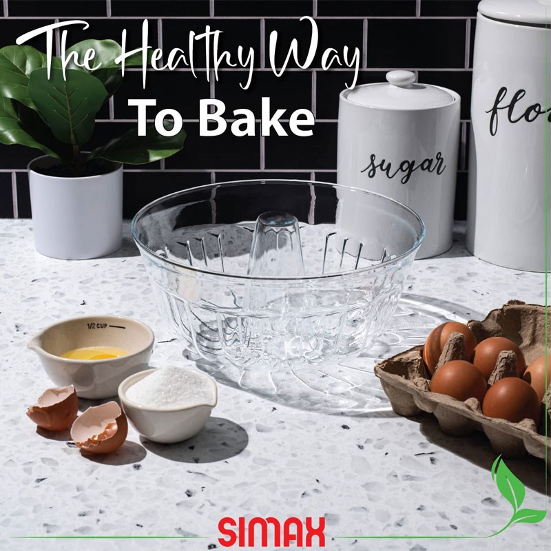 Simax Cam Kek Kalıbı 25 cm - Simax