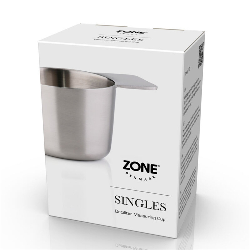 Singles Çelik Desilitre Ölçü Kabı 1 Dl - Çap 6,4 cm - Zone Denmark