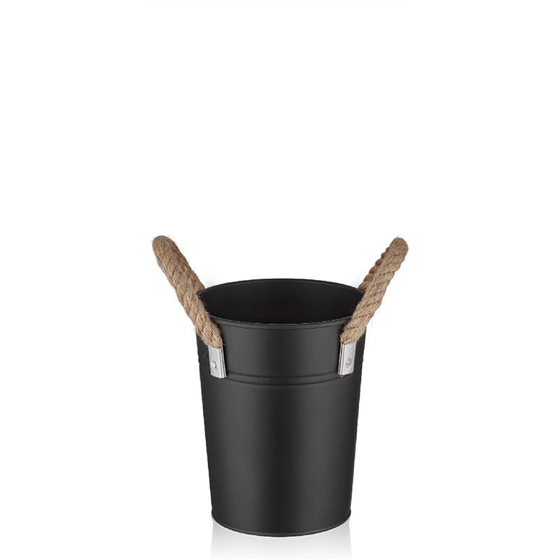 Siyah Saksı 21 cm