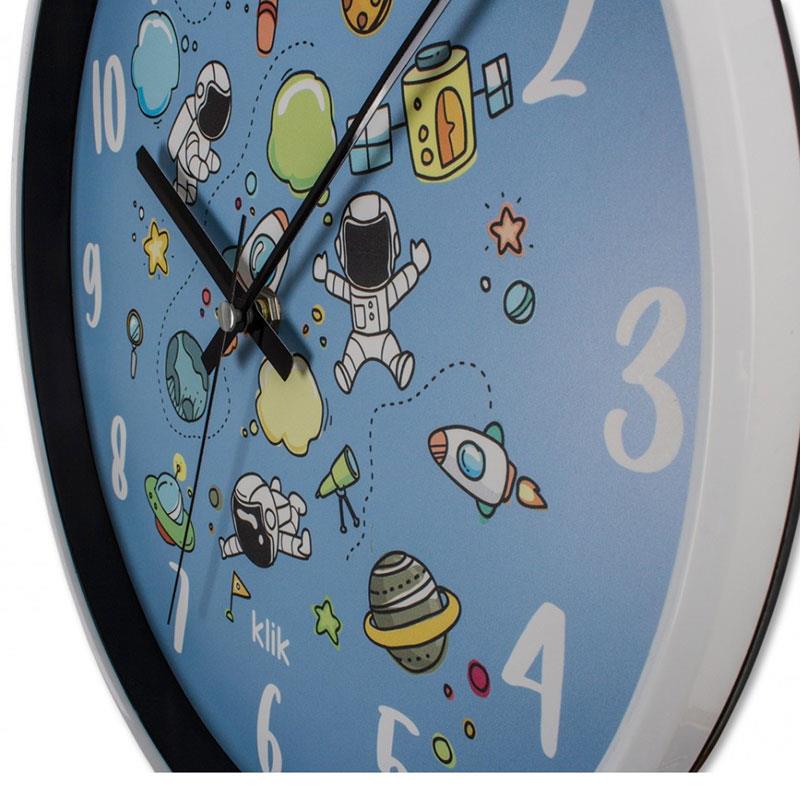 Slim Uzay Duvar Saati - Regal