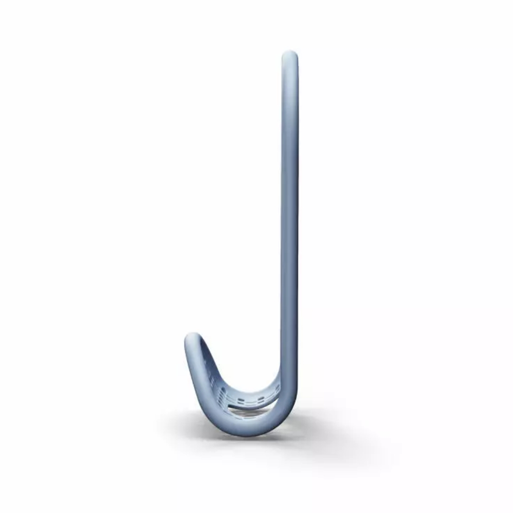Sling Esnek Lavabo Taşıyıcısı Gri Mavi 26 x 11 x 0,8 cm - Umbra