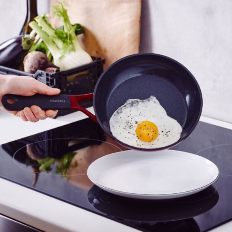 Smart Shape Red 2'li Tava Seti 20 cm & 28 cm - Greenpan