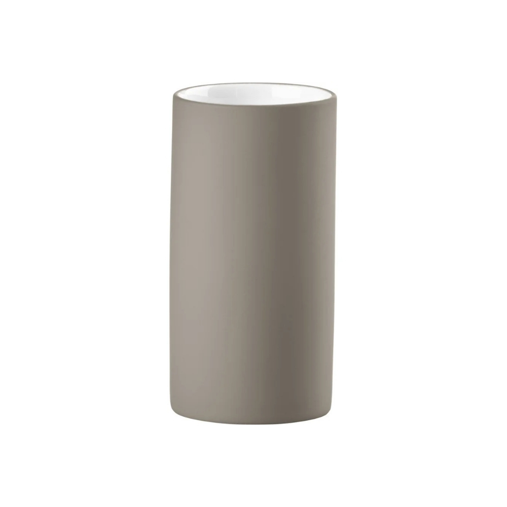 Solo Diş Fırçası Kupası Taupe 12,2 cm - Çap:6 cm - Zone Denmark