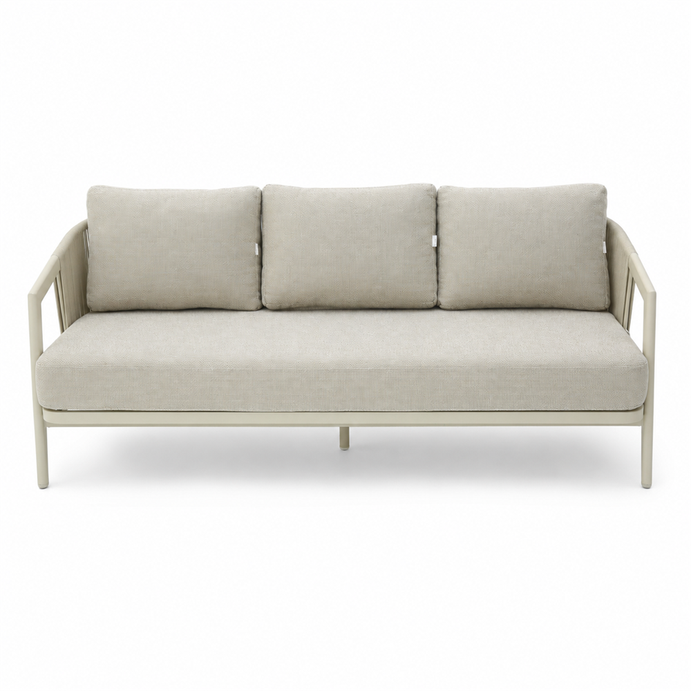 SORRENTO Aluminyum Dış Mekan Oturma Grubu 4 Parça - Vivarel